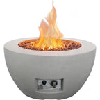 Volcera Concrete Flame Fire Pit
